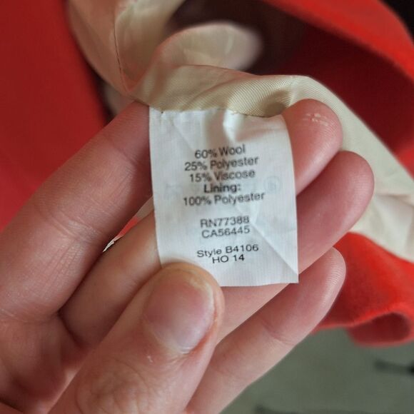 J. Crew uptown ruffled collar wool dress coat 16 - Picture 2 of 8